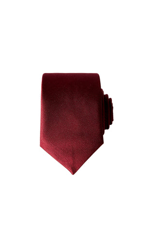  Koyu Bordo Düz Kravat
