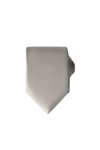  Orta Gri Düz Kravat