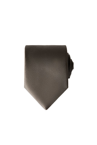  Koyu Füme Düz Kravat