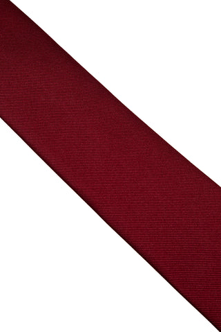  Koyu Bordo Düz Kravat