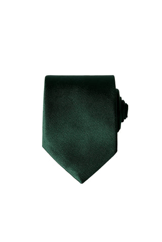  Koyu Yeşil Düz Kravat
