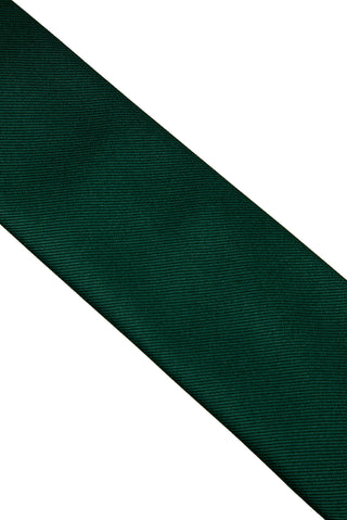  Koyu Yeşil Düz Kravat
