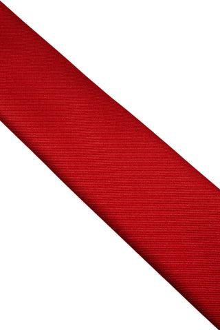  Koyu Kırmızı Düz Kravat