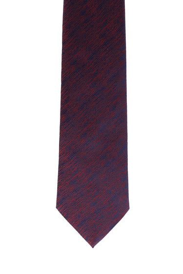  Koyu Kırmızı Desenli Kravat
