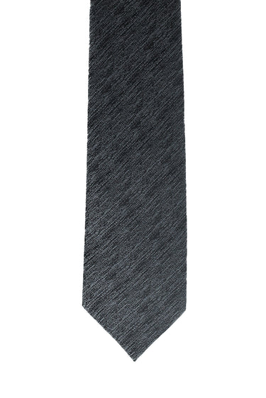  Orta Antrasit Desenli Kravat