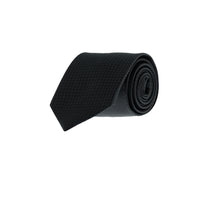 Black Patterned Tie
