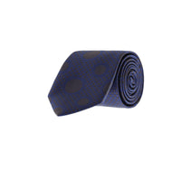 Koyu Kahve Desenli Kravat