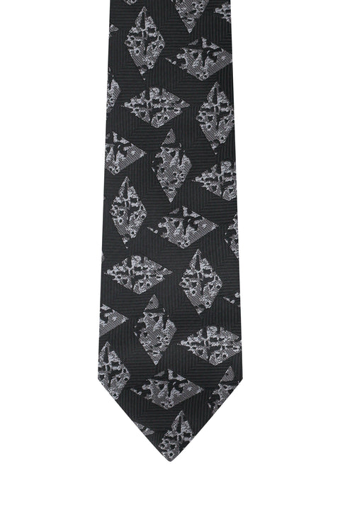Siyah Desenli Kravat