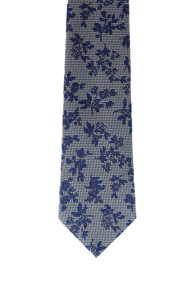  Orta Gri Desenli Kravat