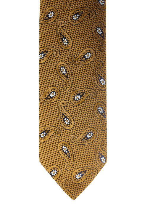 Açık Kahve  Desenli Kravat