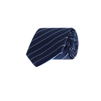 Dark Navy Striped Tie