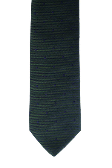  Koyu Yeşil Desenli Kravat