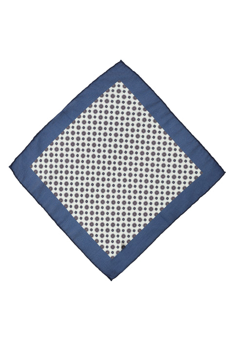 Orta Gri Desenli Mendil