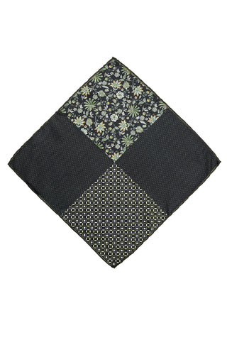  Siyah Desenli Mendil