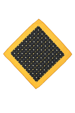  Siyah Desenli Mendil