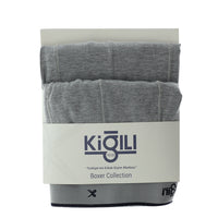 Medium Gray 2-Pack Plus Size Supreme Cotton Boxer Set