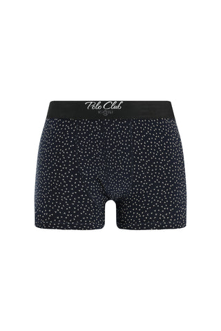  Lacivert 3'lü Pamuklu Boxer Seti