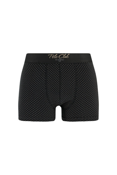Siyah 5'li Pamuklu Boxer Seti