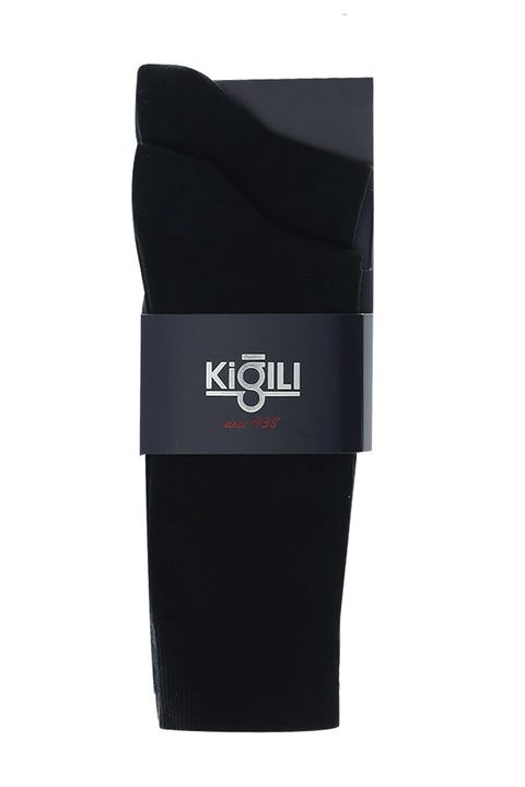 Siyah 2'li Pamuklu Çorap Seti