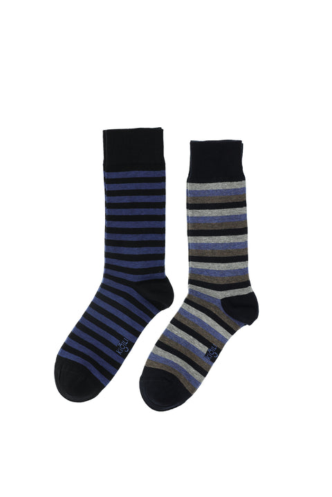 Çok Renkli 7'li Pamuklu Çorap Seti