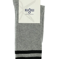 Koyu Siyah 2'li Pamuklu Erkek Tenis Çorap Seti