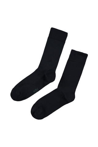  Koyu Lacivert 2li Desenli Çorap