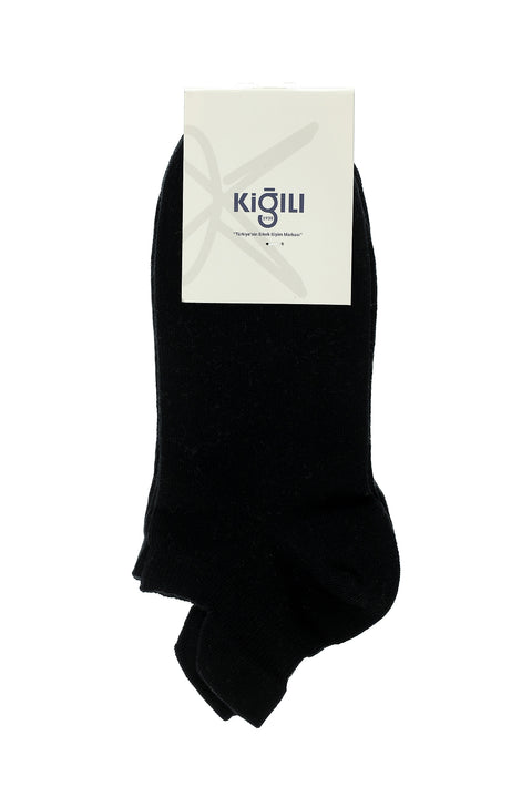 Siyah 2'li Pamuklu Spor Çorap Seti