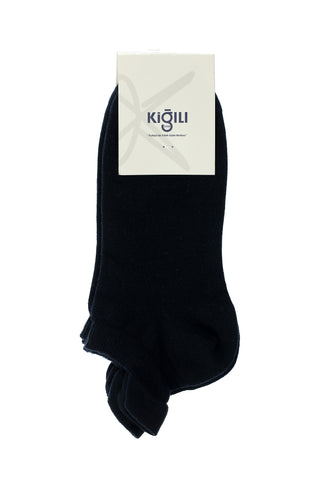  Lacivert 2'li Pamuklu Spor Çorap Seti