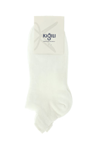  Beyaz 2'li Pamuklu Spor Çorap Seti