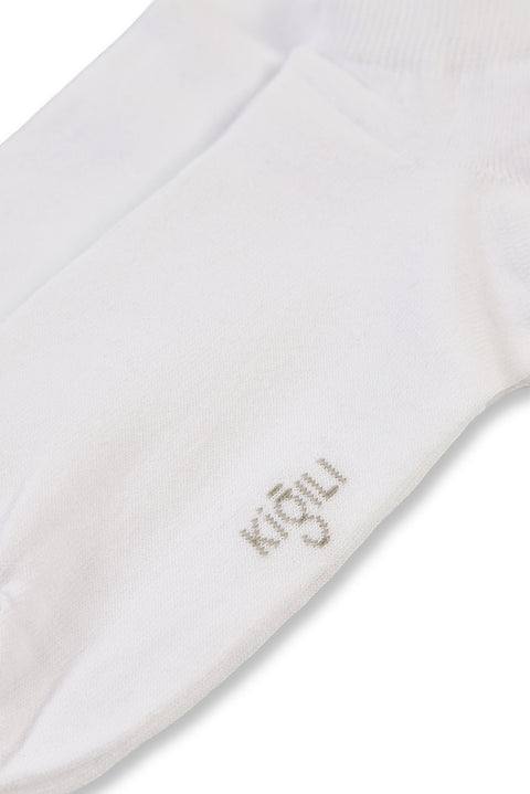 White 2-Pack Cotton Sports Socks Set