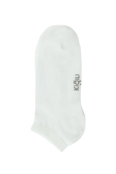 Beyaz 5'li Pamuklu Dikişsiz Spor Çorap Seti