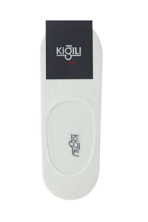 Beyaz 2'li Loafer Pamuklu Çorap Seti