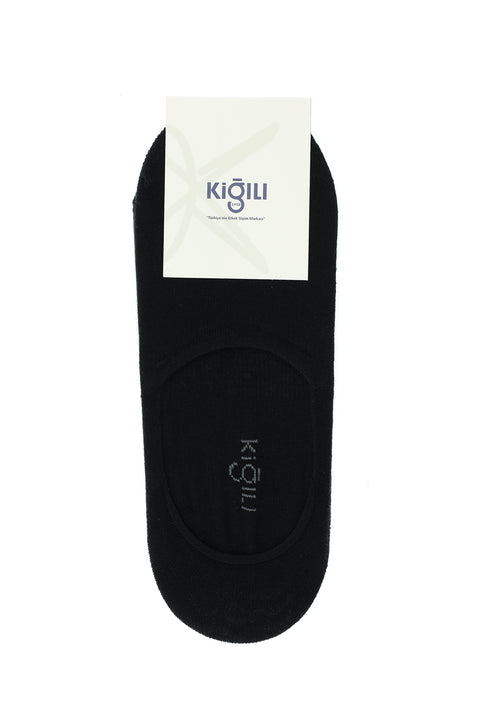 Siyah 2'li Loafer Pamuklu Çorap Seti