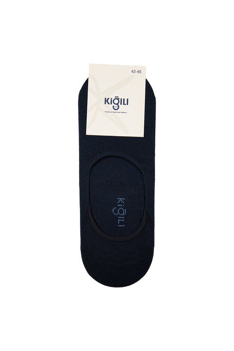 Navy Blue 2-Pack Cotton Loafer Socks