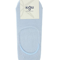 Açık Mavi 2'li Pamuklu Loafer Çorap Seti