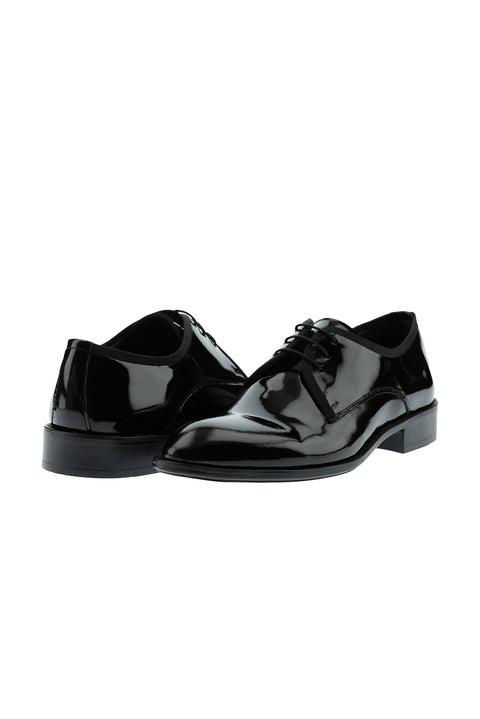 Black Classic Patent Leather Shoes
