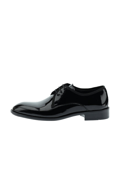Black Classic Patent Leather Shoes