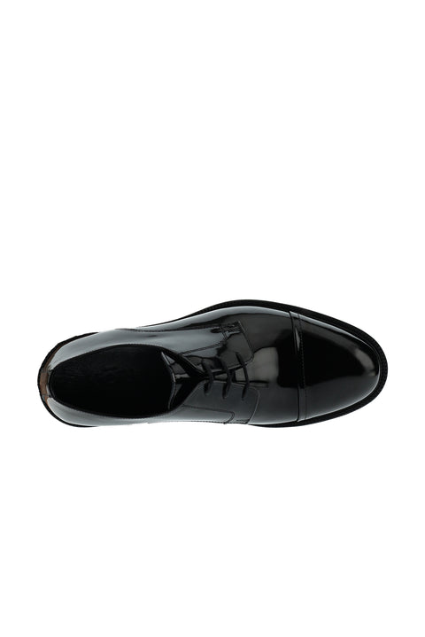 Siyah Klasik Rugan Ayakkabı