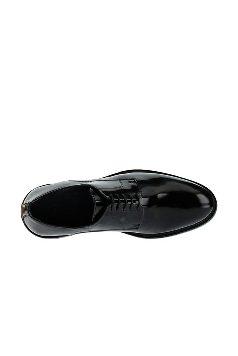 Siyah Klasik Rugan Deri Ayakkabı