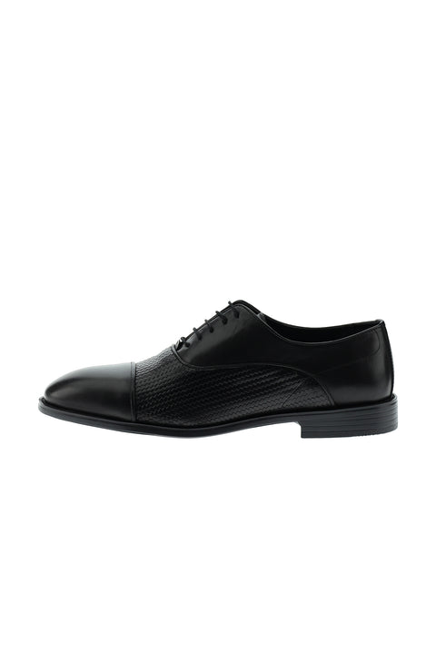 Black Classic Leather Shoes