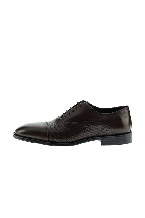 Dark Brown Classic Leather Shoes