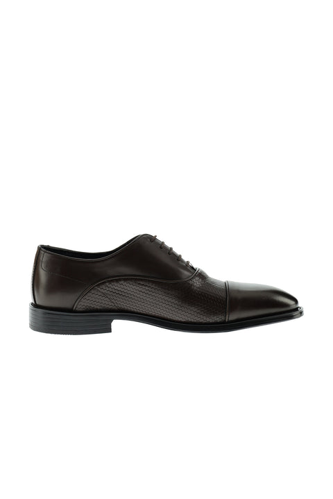 Dark Brown Classic Leather Shoes