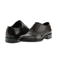 Dark Brown Classic Leather Shoes
