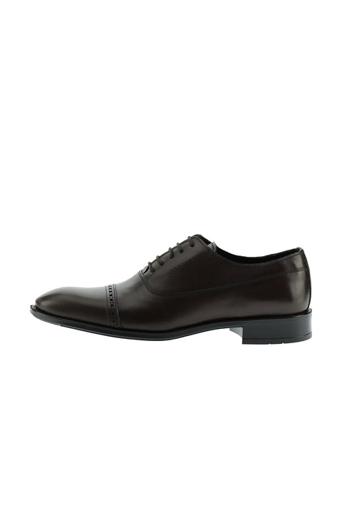 Dark Brown Classic Leather Shoes