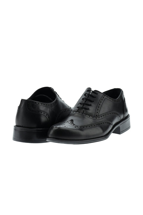 Black Classic Leather Shoes