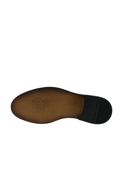 Siyah Antik Deri Klasik Ayakkabı