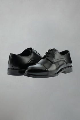 Black Classic Leather Shoes