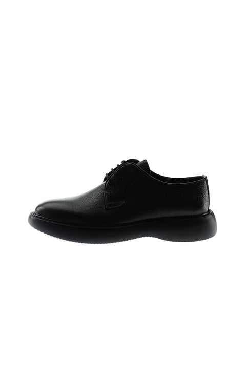 Black Casual Leather Shoes