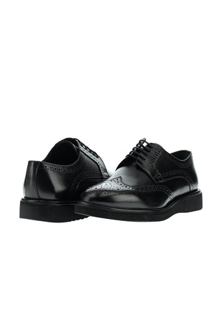  Siyah Casual Deri Ayakkabı