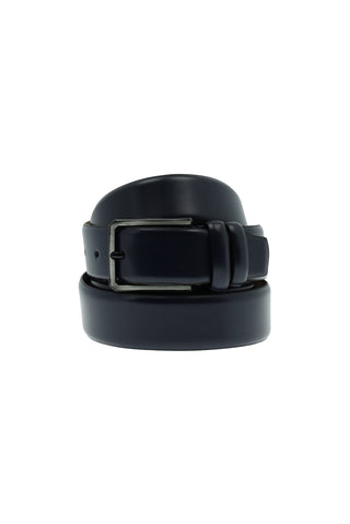  Koyu Lacivert Büyük Beden Klasik Deri Kemer